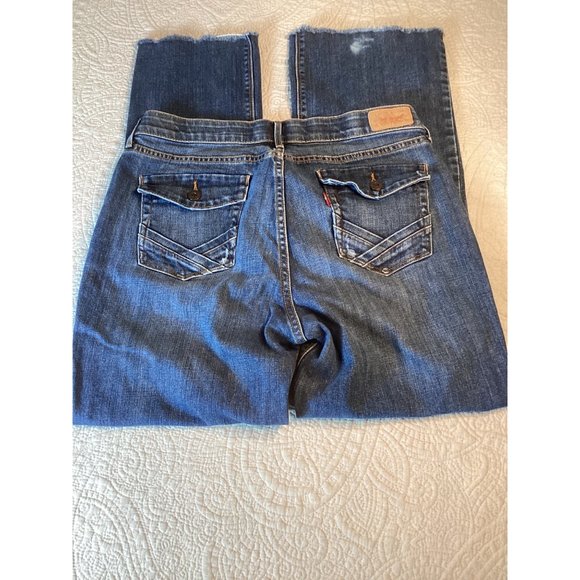 Women’s Levis Perfect Waist 525 Bootcut Denim Blue Jeans*Size 12M *VGC - Picture 11 of 11